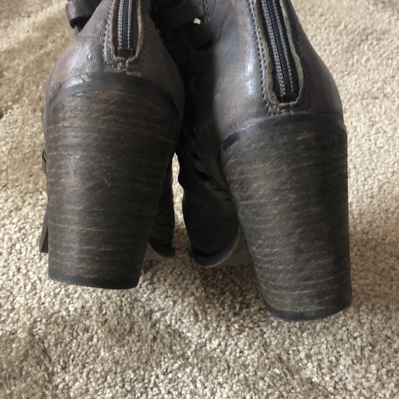 Free People Carrera Heeled Bootie - leather - Picture 5 of 8